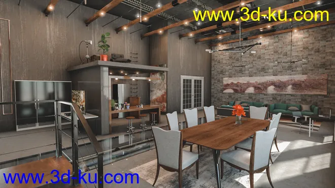 New Brooklyn Apartment模型的图片3