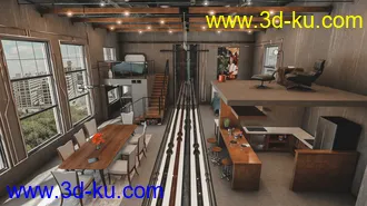 3D打印模型New Brooklyn Apartment的图片
