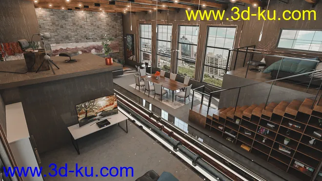 New Brooklyn Apartment模型的图片5