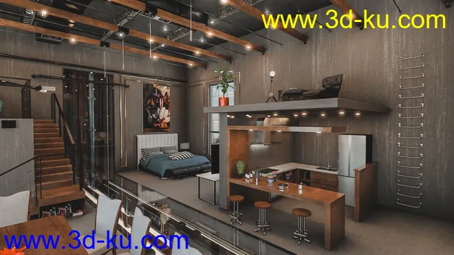 New Brooklyn Apartment模型的图片9