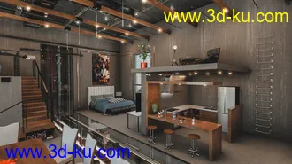 3D打印模型New Brooklyn Apartment的图片