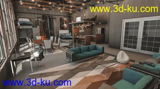 3D打印模型New Brooklyn Apartment的图片
