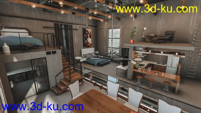 New Brooklyn Apartment模型的图片12