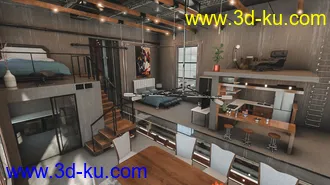 3D打印模型New Brooklyn Apartment的图片
