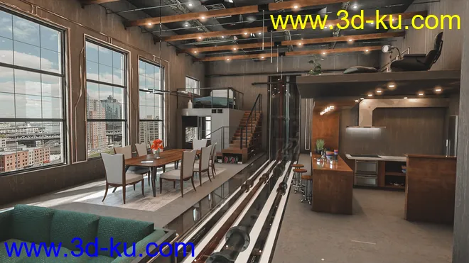 New Brooklyn Apartment模型的图片13