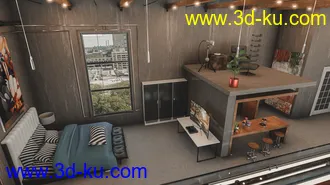 3D打印模型New Brooklyn Apartment的图片