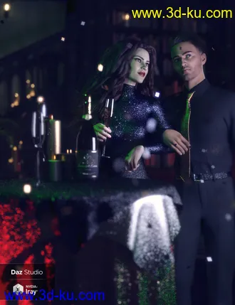 3D打印模型New Years Celebration的图片