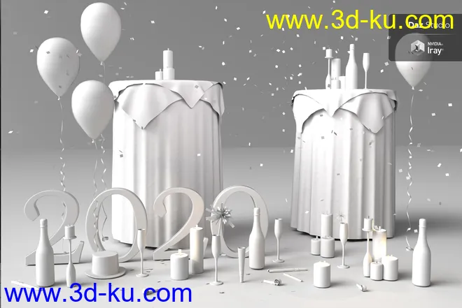 New Years Celebration模型的图片7