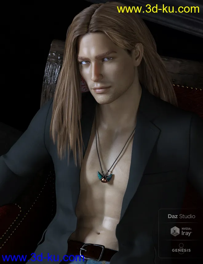 Nikolai for Dain 8 and Genesis 8 Male模型的图片1