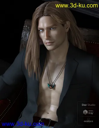 3D打印模型Nikolai for Dain 8 and Genesis 8 Male的图片