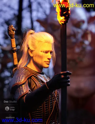 3D打印模型Nikolai for Dain 8 and Genesis 8 Male的图片