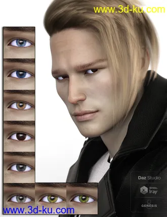 3D打印模型Nikolai for Dain 8 and Genesis 8 Male的图片