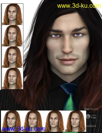 3D打印模型Nikolai for Dain 8 and Genesis 8 Male的图片