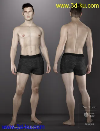 3D打印模型Nikolai for Dain 8 and Genesis 8 Male的图片