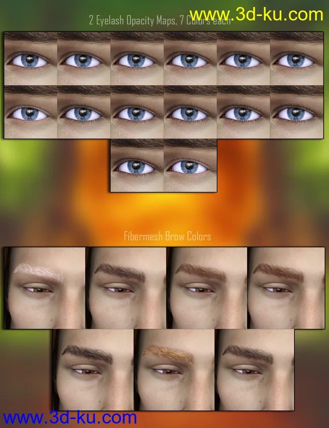 Nikolai for Dain 8 and Genesis 8 Male模型的图片13