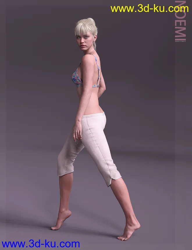 Noemi HD & Smile HD Expression for Genesis 8 Female模型的图片4