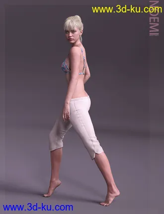 3D打印模型Noemi HD & Smile HD Expression for Genesis 8 Female的图片