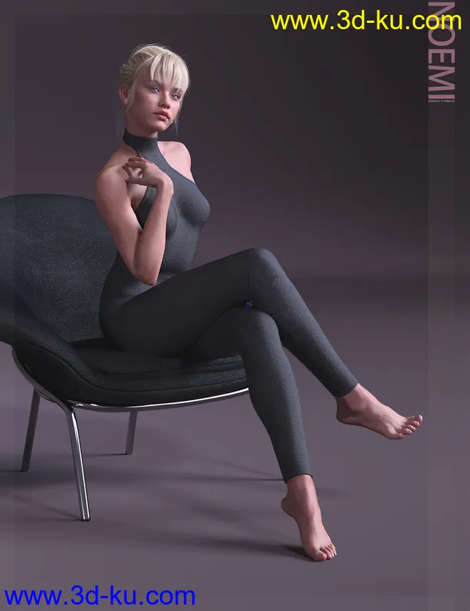 Noemi HD & Smile HD Expression for Genesis 8 Female模型的图片5