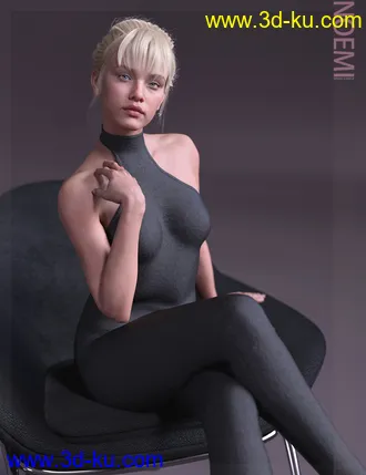 3D打印模型Noemi HD & Smile HD Expression for Genesis 8 Female的图片