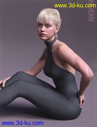 3D打印模型Noemi HD & Smile HD Expression for Genesis 8 Female的图片