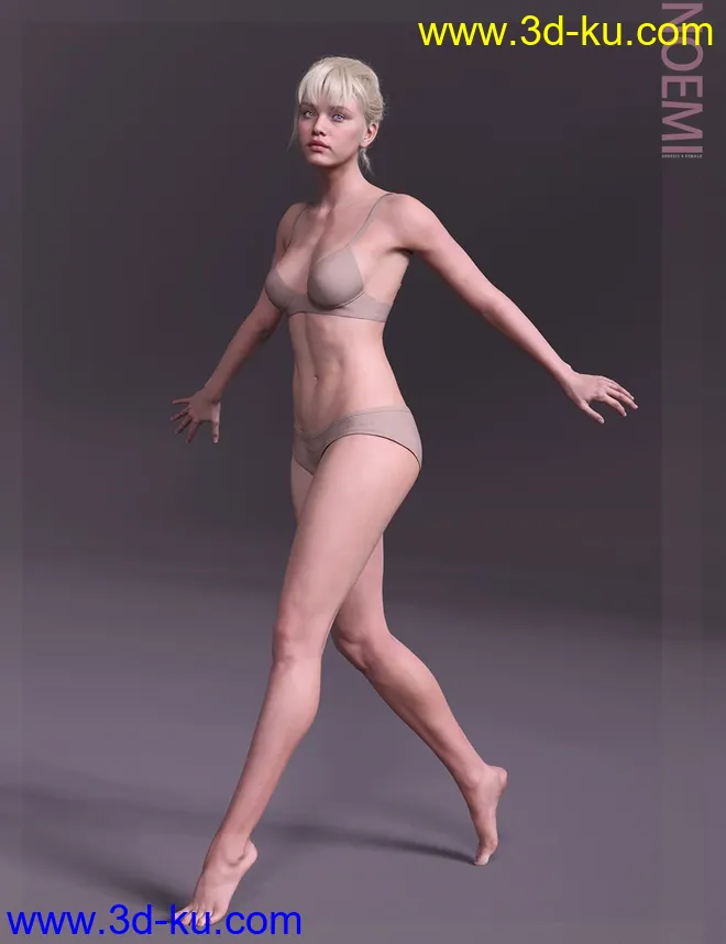 Noemi HD & Smile HD Expression for Genesis 8 Female模型的图片9