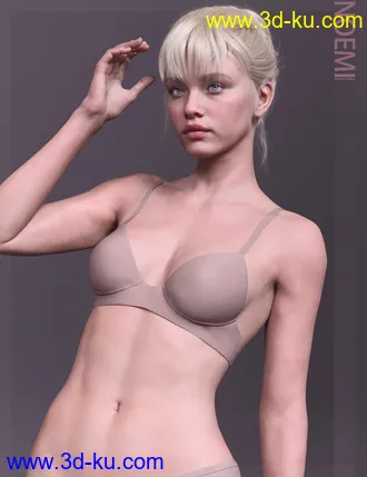 3D打印模型Noemi HD & Smile HD Expression for Genesis 8 Female的图片