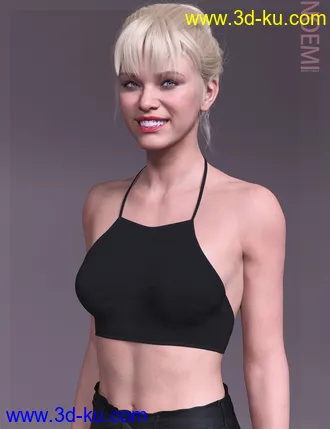 3D打印模型Noemi HD & Smile HD Expression for Genesis 8 Female的图片