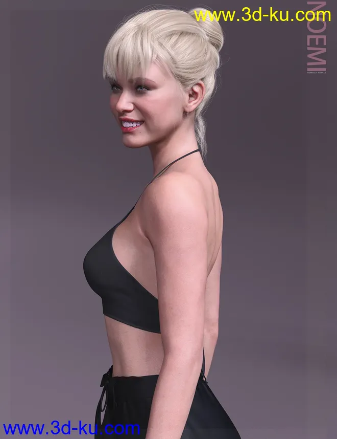 Noemi HD & Smile HD Expression for Genesis 8 Female模型的图片15