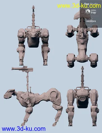 3D打印模型Noonting Walking Arm的图片