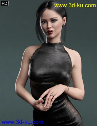 3D打印模型Norina HD for Genesis 8 Female的图片