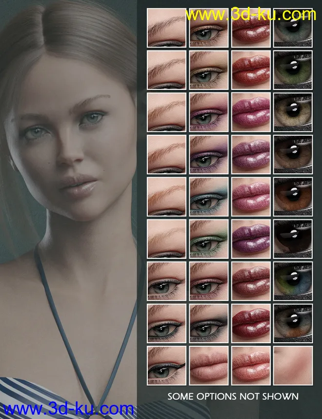 Norina HD for Genesis 8 Female模型的图片8