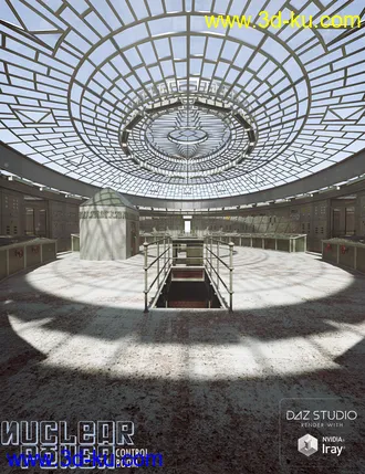 3D打印模型Nuclear Power Plant Control Room的图片