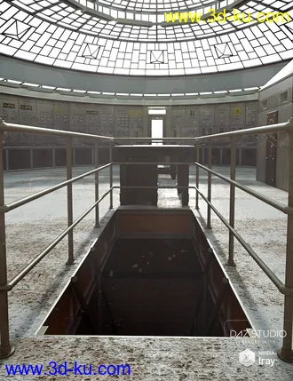 3D打印模型Nuclear Power Plant Control Room的图片