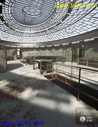 Nuclear Power Plant Control Room模型的图片10