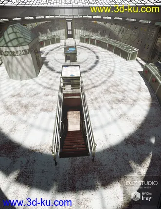 3D打印模型Nuclear Power Plant Control Room的图片