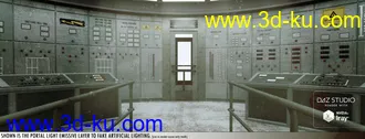 Nuclear Power Plant Control Room模型的图片12