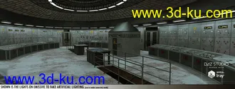 3D打印模型Nuclear Power Plant Control Room的图片