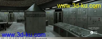 Nuclear Power Plant Control Room模型的图片14