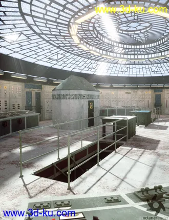 Nuclear Power Plant Control Room模型的图片22