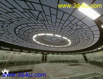 Nuclear Power Plant Control Room模型的图片24