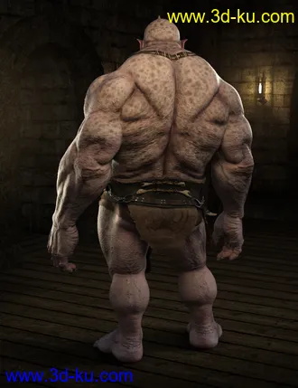 3D打印模型Ogre HD for Genesis 8 Male的图片