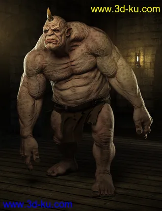 3D打印模型Ogre HD for Genesis 8 Male的图片