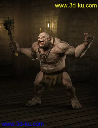 3D打印模型Ogre HD for Genesis 8 Male的图片