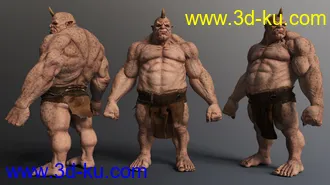 3D打印模型Ogre HD for Genesis 8 Male的图片