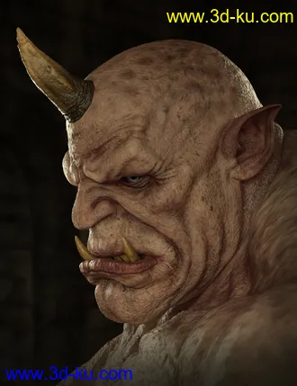 3D打印模型Ogre HD for Genesis 8 Male的图片