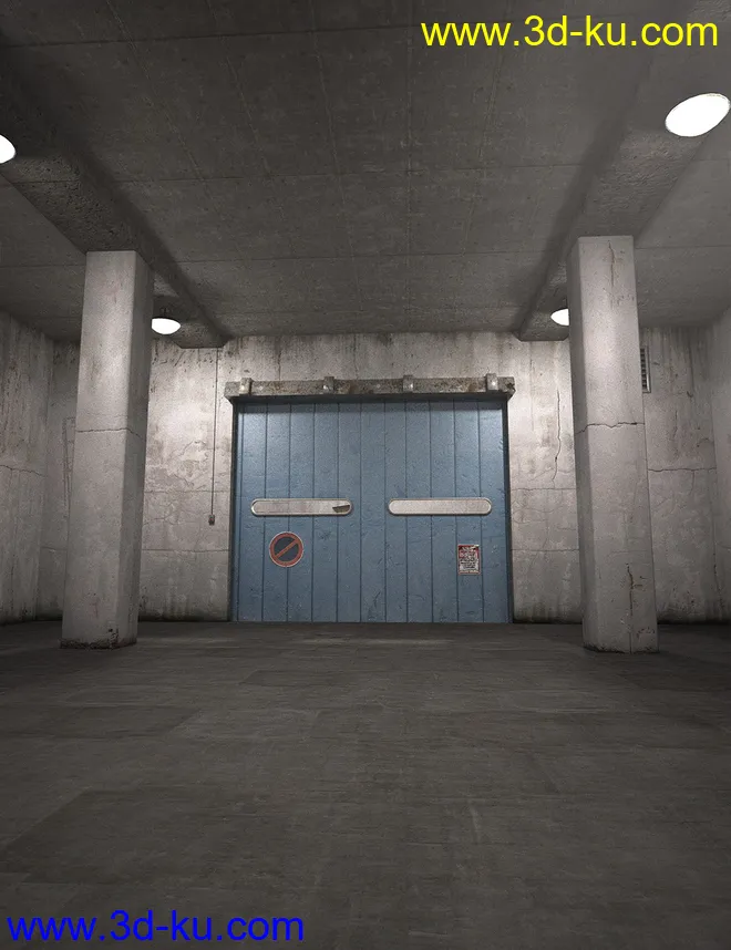 Old Garage Interior模型的图片3