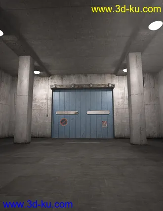 3D打印模型Old Garage Interior的图片