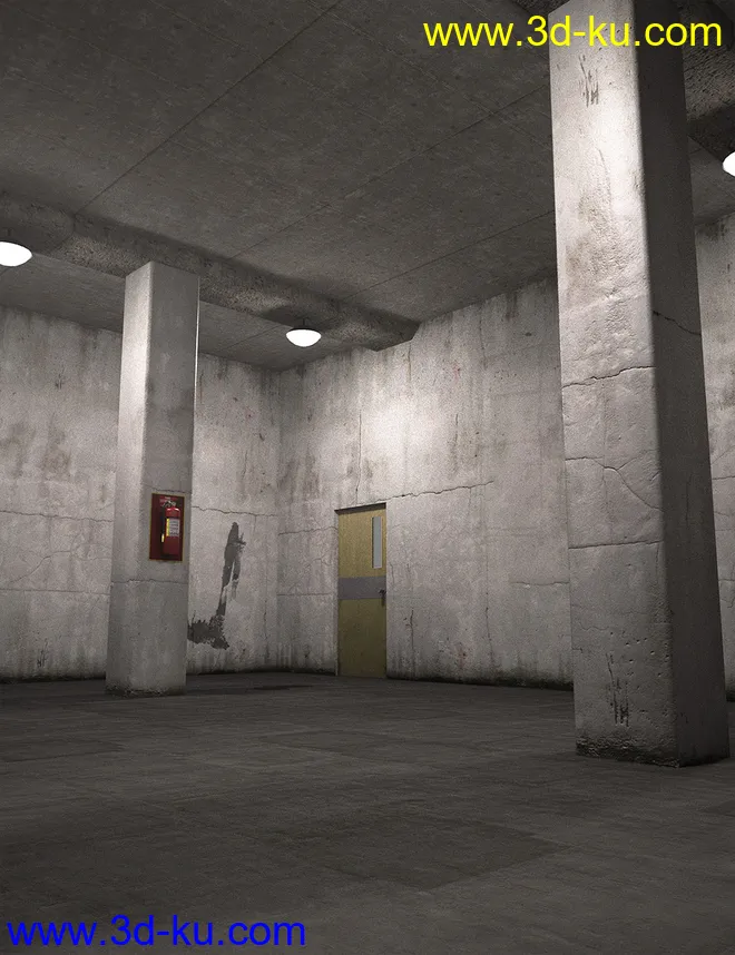 Old Garage Interior模型的图片4