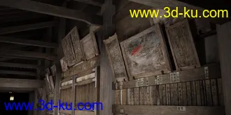 3D打印模型Old Japanese Temple的图片