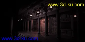 3D打印模型Old Japanese Temple的图片